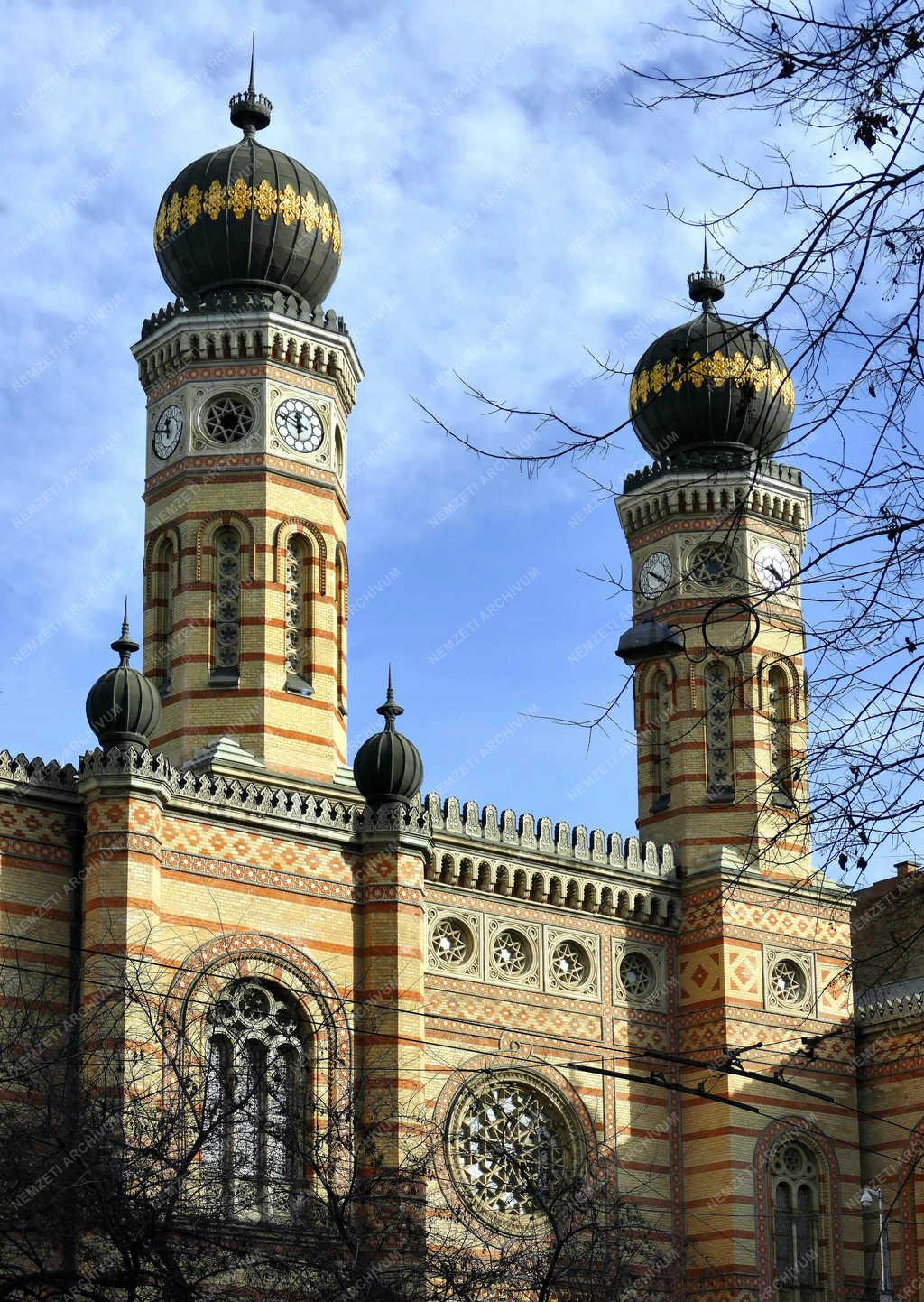 Egyházi épület - Budapest - A Nagy zsinagóga 