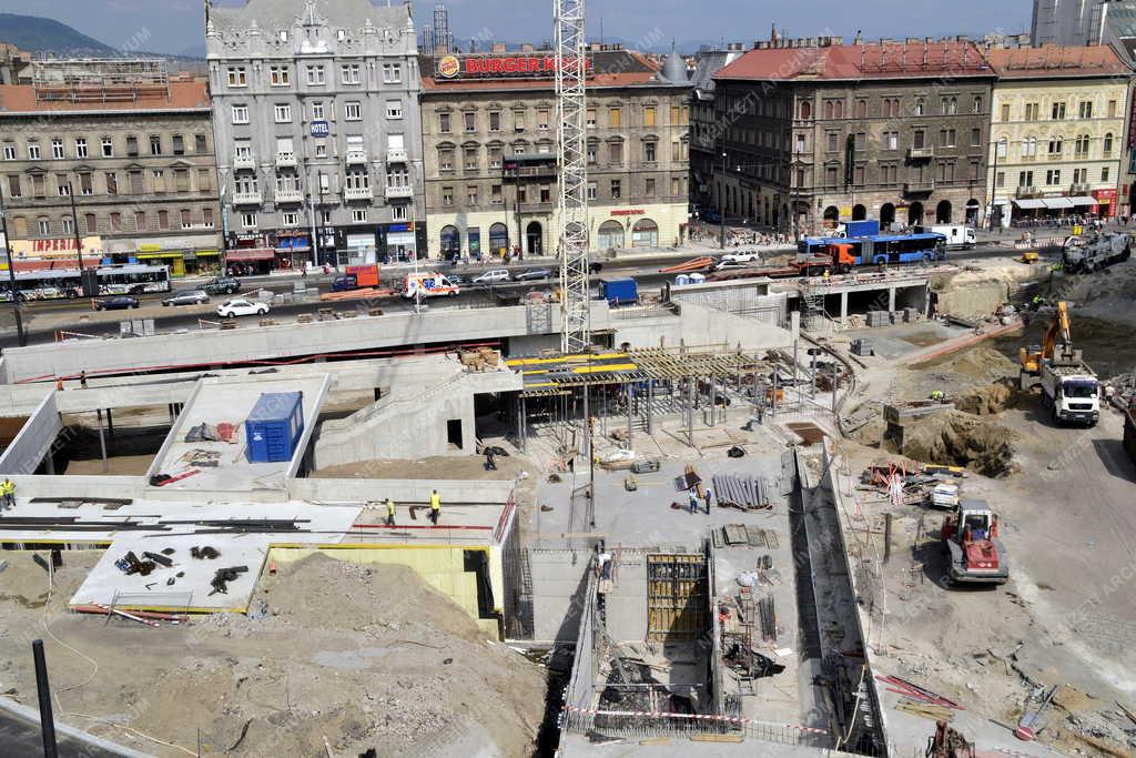 Budapest - A Baross tér rendezése