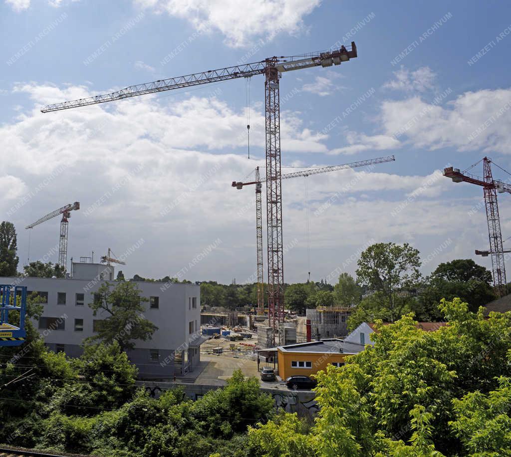 Építőipar - Budapest - Pannon park projekt