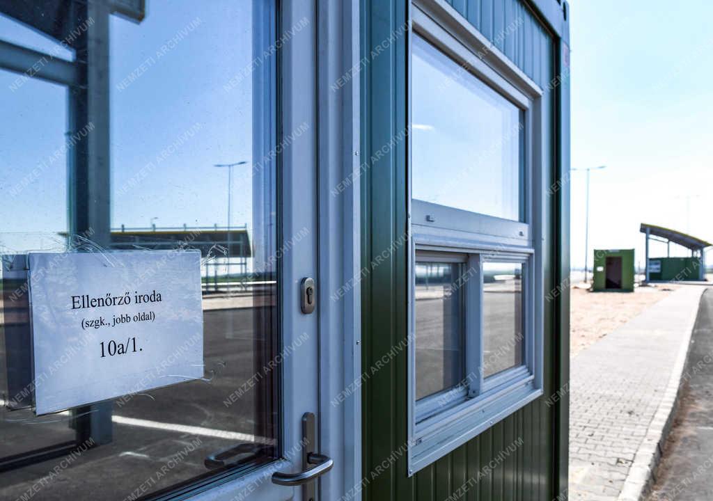 Közlekedés - Nagykereki - Nyitás előtt az új határátkelő