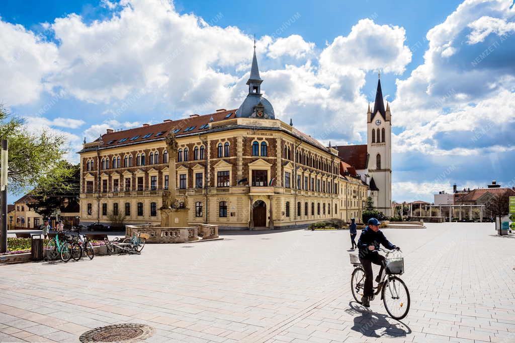 Városkép - Keszthely - Vajda János Gimnázium