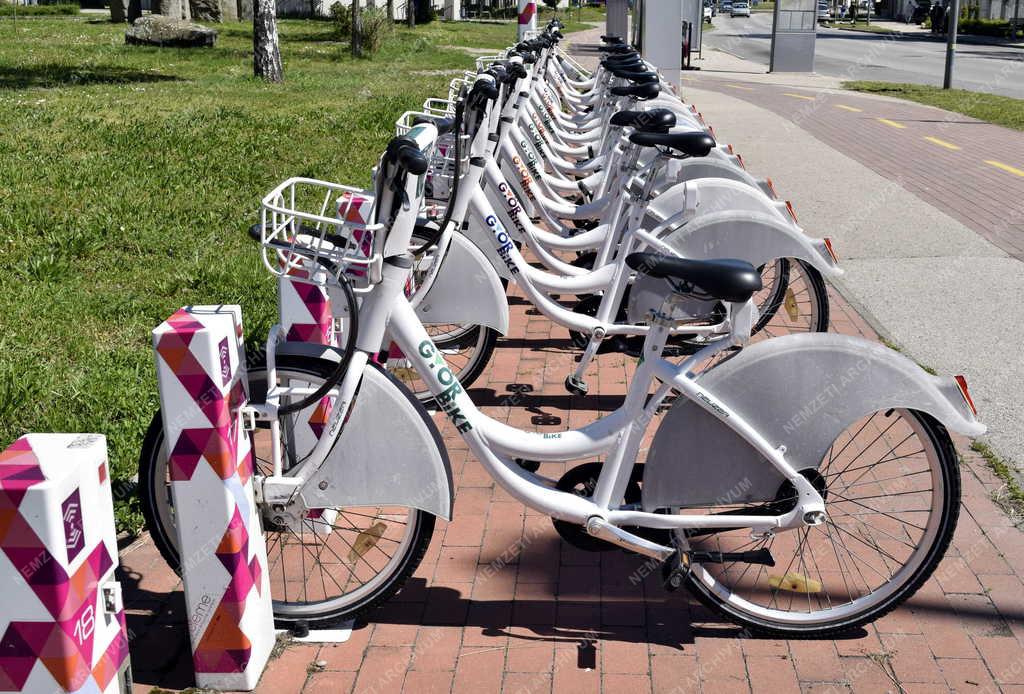 Közlekedés - GyőrBike közösségi bérkerékpár-rendszer