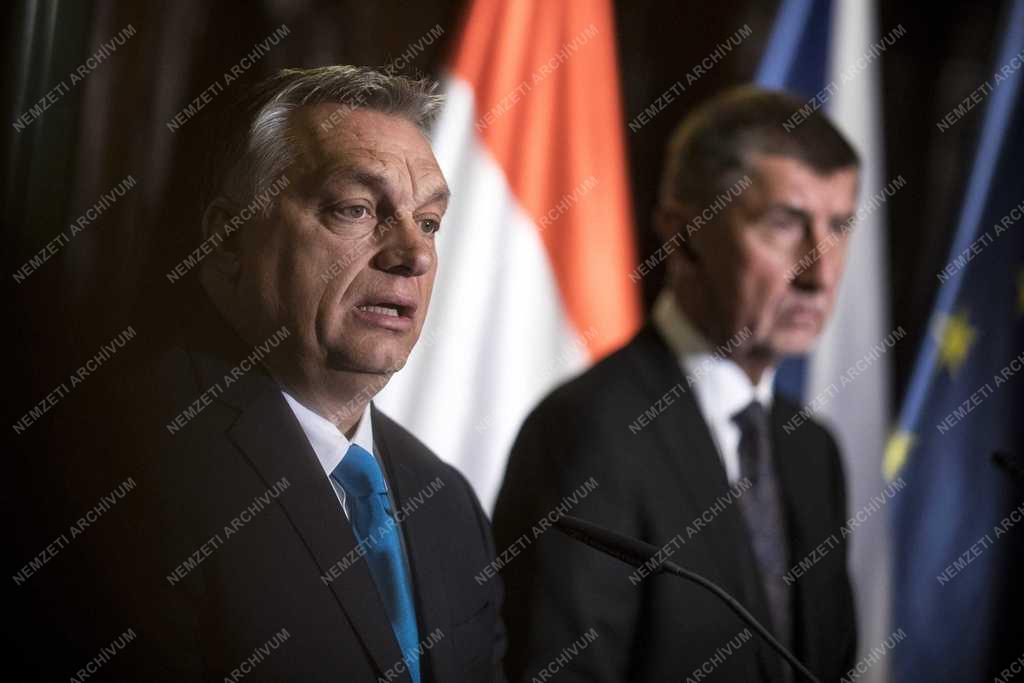 Orbán Viktor Prágában