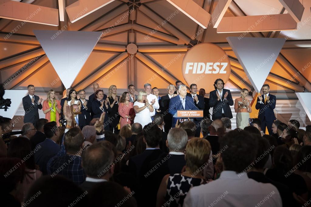 Voks 24 - A Fidesz-KDNP eredményvárója 