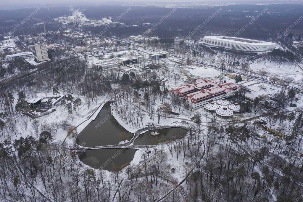 Városkép - Debrecen télen