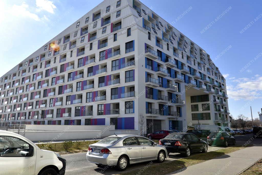 Városkép - Budapest - Elite Park díjnyertes lakópark