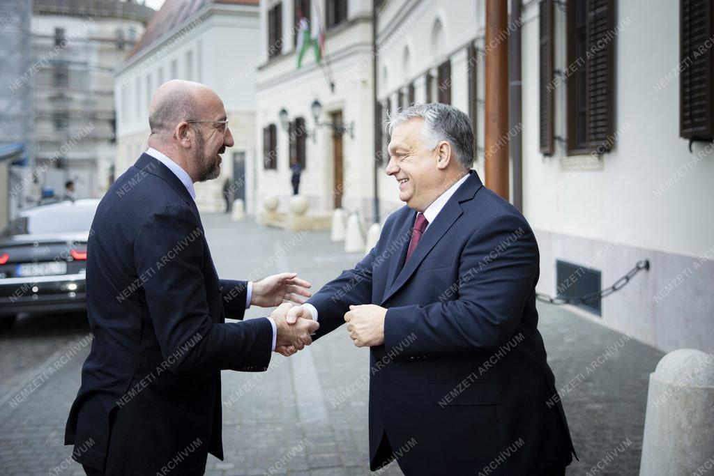 Orbán Viktor az Európai Tanács elnökével tárgyalt