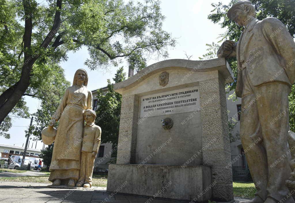 Városkép - Budapest - Bolgárkertész-emlékmű Zuglóban