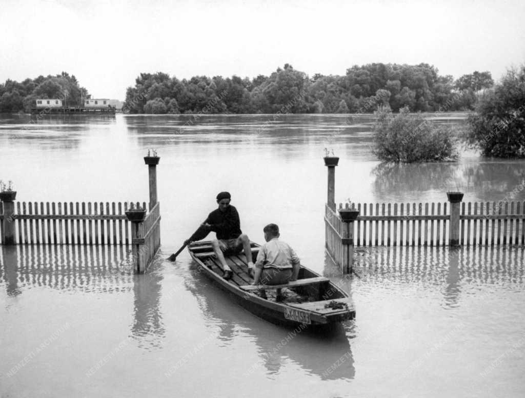 Árvíz - 1954 - Leányfalu