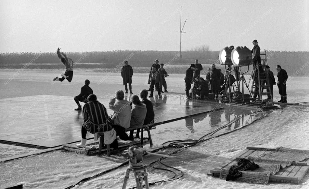 Kultúra - Téli szerelem című zenés TV-film forgatása