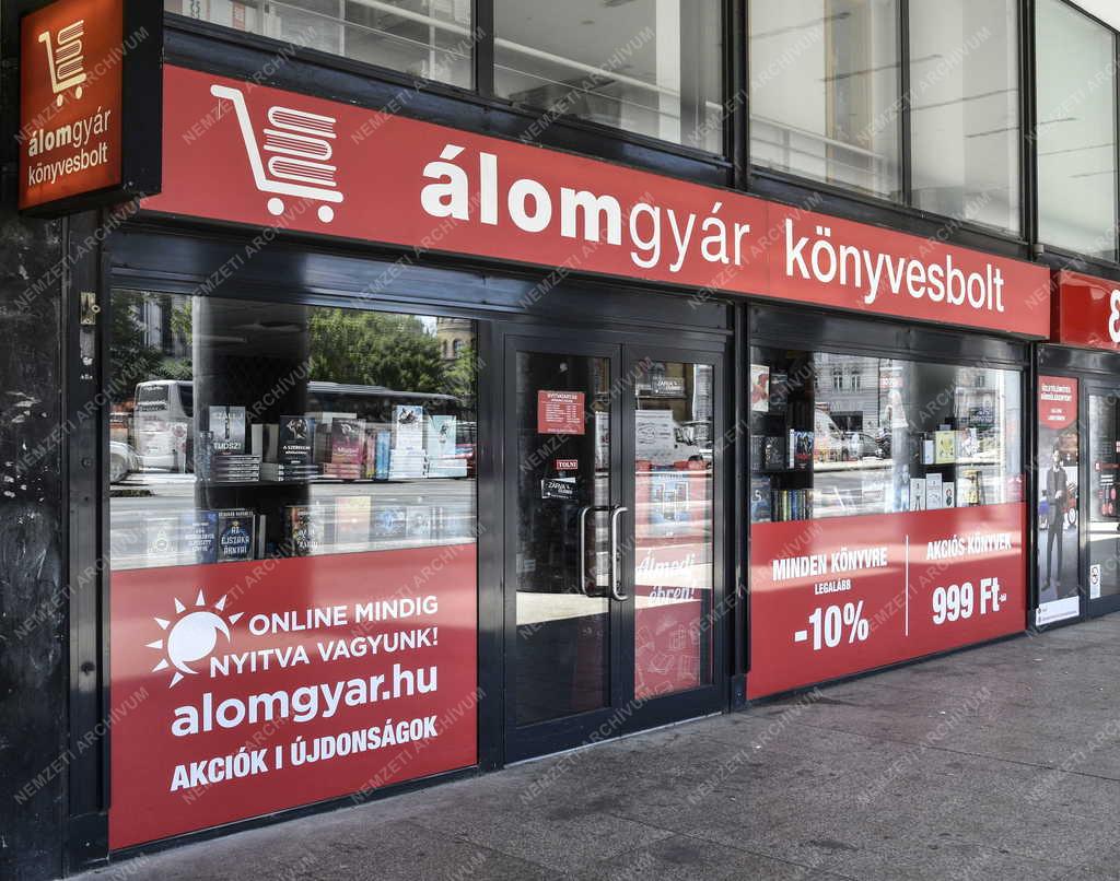 Kultúra - Budapest - Álomgyár Könyvesbolt