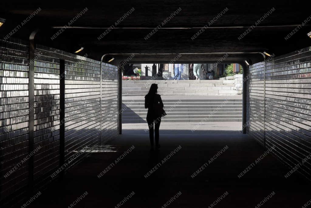 Városkép - Budapest - Jászai Mari tér