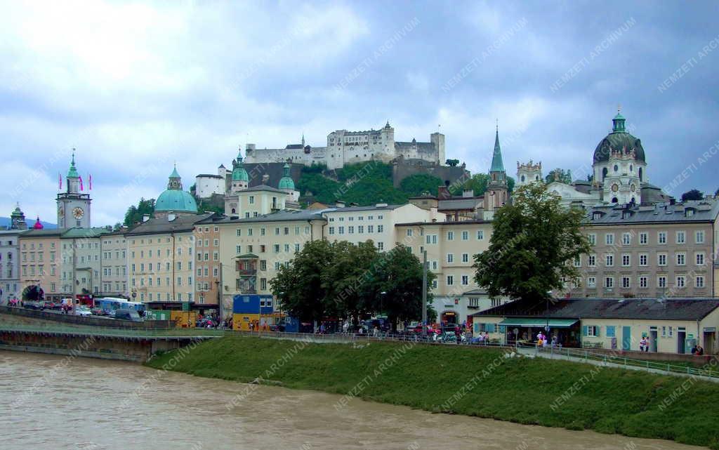 Városkép - Salzburg - Az óváros látképe