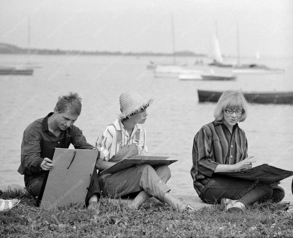Kultúra - Rajzpedagógus művésztelep a Balaton-partján 