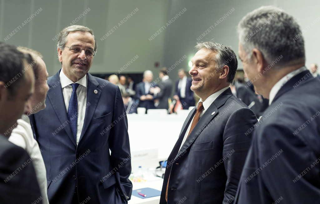 Orbán Viktor kormányfő az ASEM-csúcstalálkozón