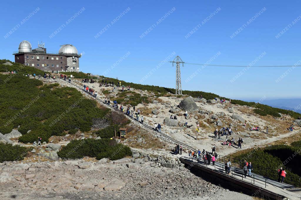 Turizmus - Tátralomnic - Obszervatórium