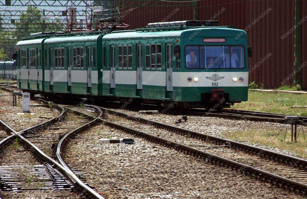 Közlekedés - Szentendre - A szentendrei HÉV szerelvénye 