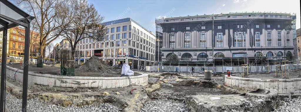 Településfejlesztés - Budapest - Megújul a Blaha Lujza tér