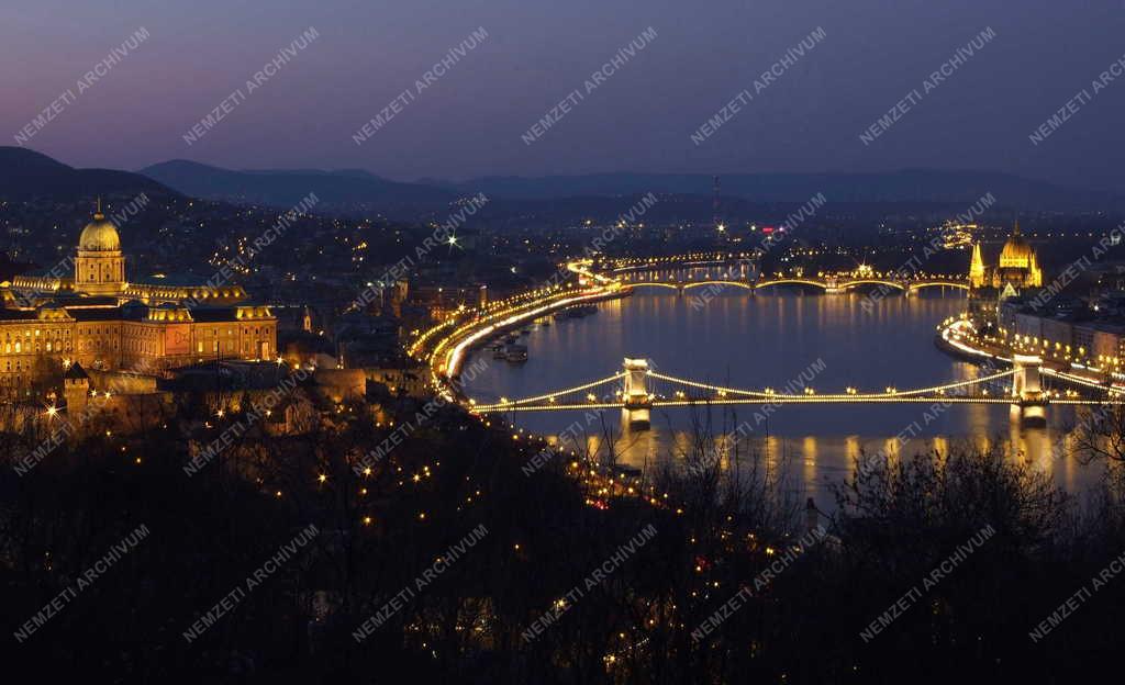 Budapest - Esti panoráma