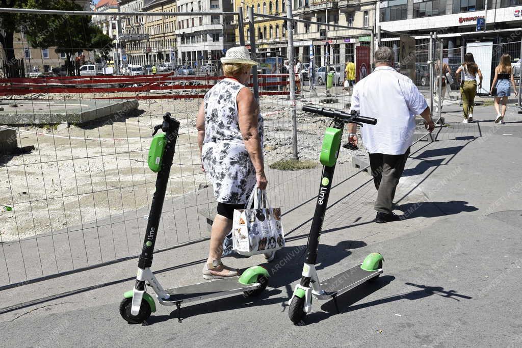 Településfejlesztés - Budapest - Megújul a Blaha Lujza tér