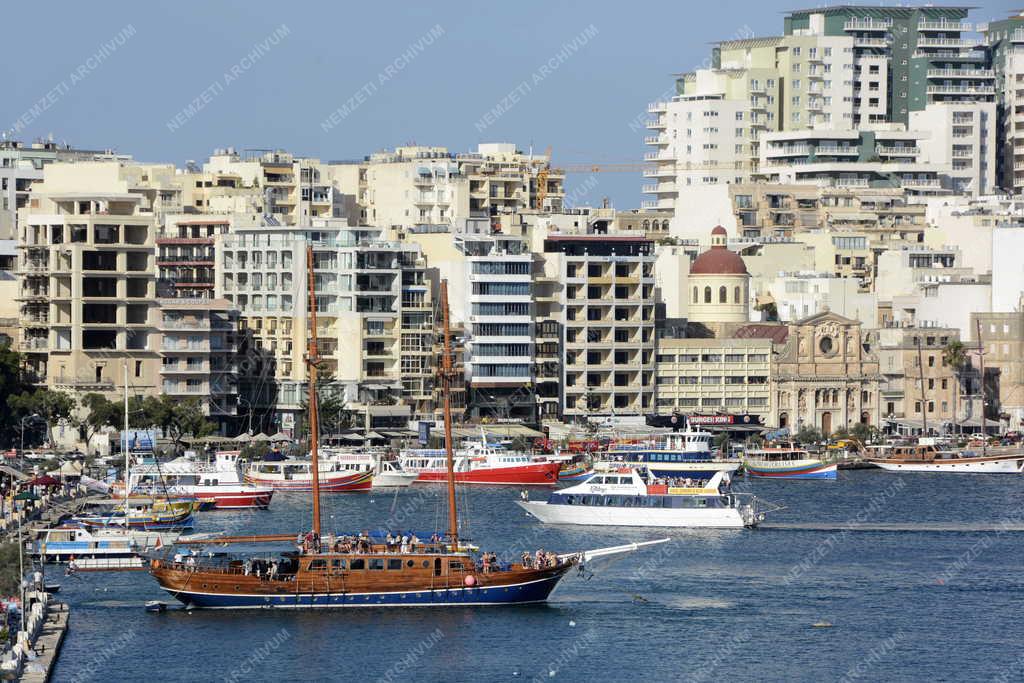 Közlekedés - Sliema – A Marsamxett öböl kikötője