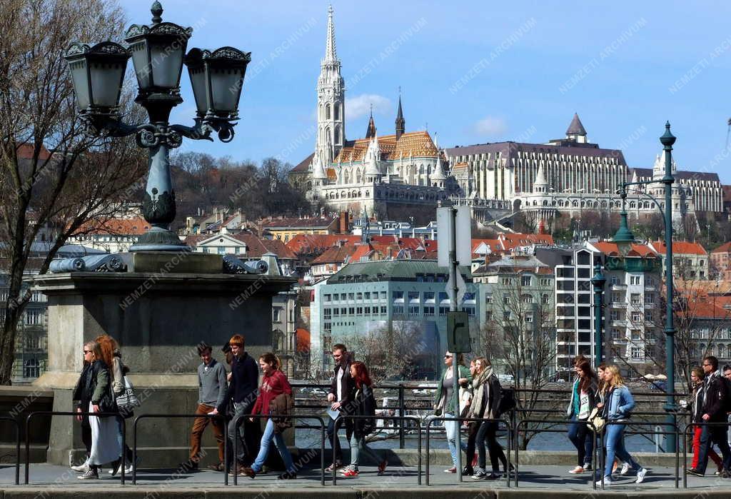 Városkép -  Budapest - A Budai Várhegy