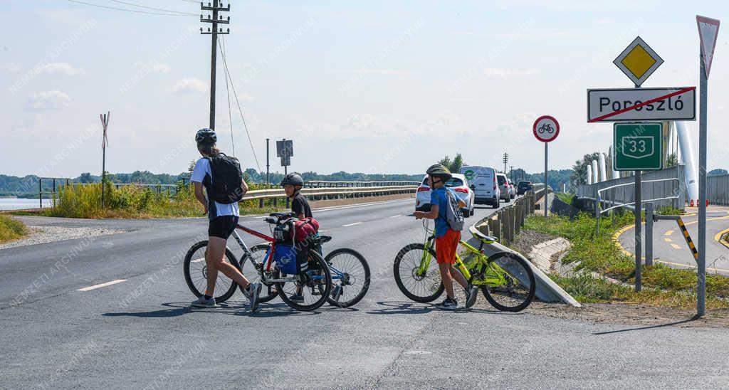 Szabadidő - Poroszló - Tisza-tavi kerékpárút