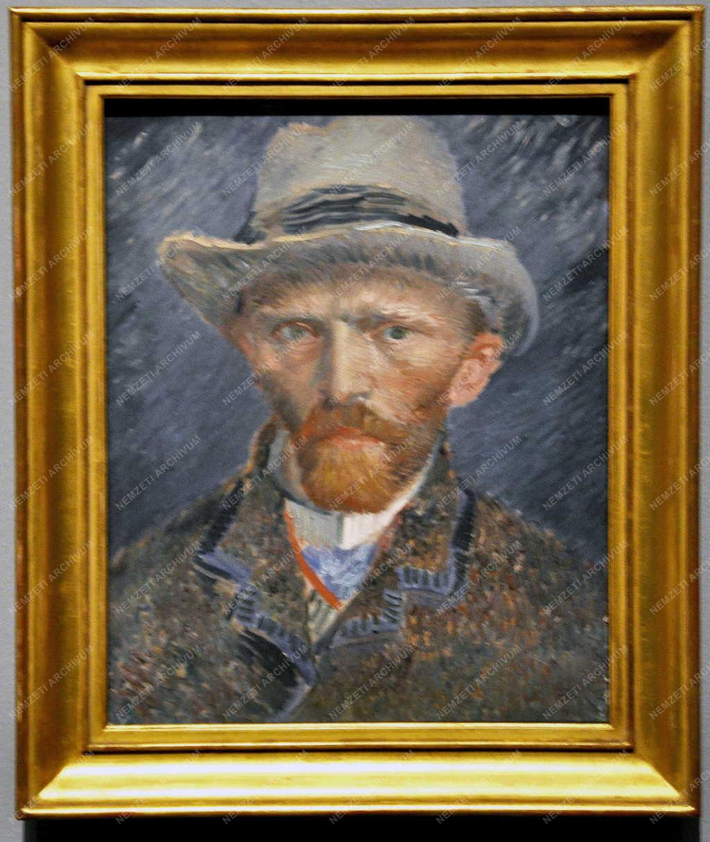 Műalkotás - Amszterdam - Vincent van Gogh önarcképe