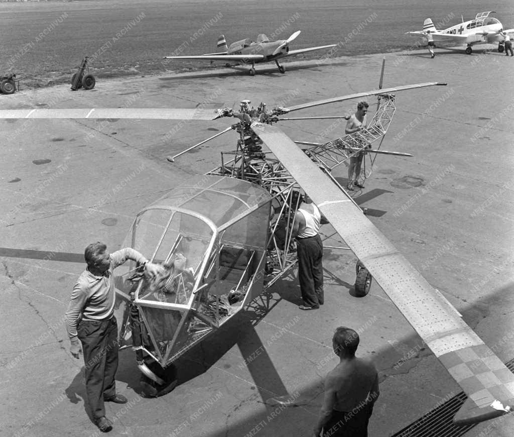 Tudomány - Közlekedés - Kisérleti helikopter 