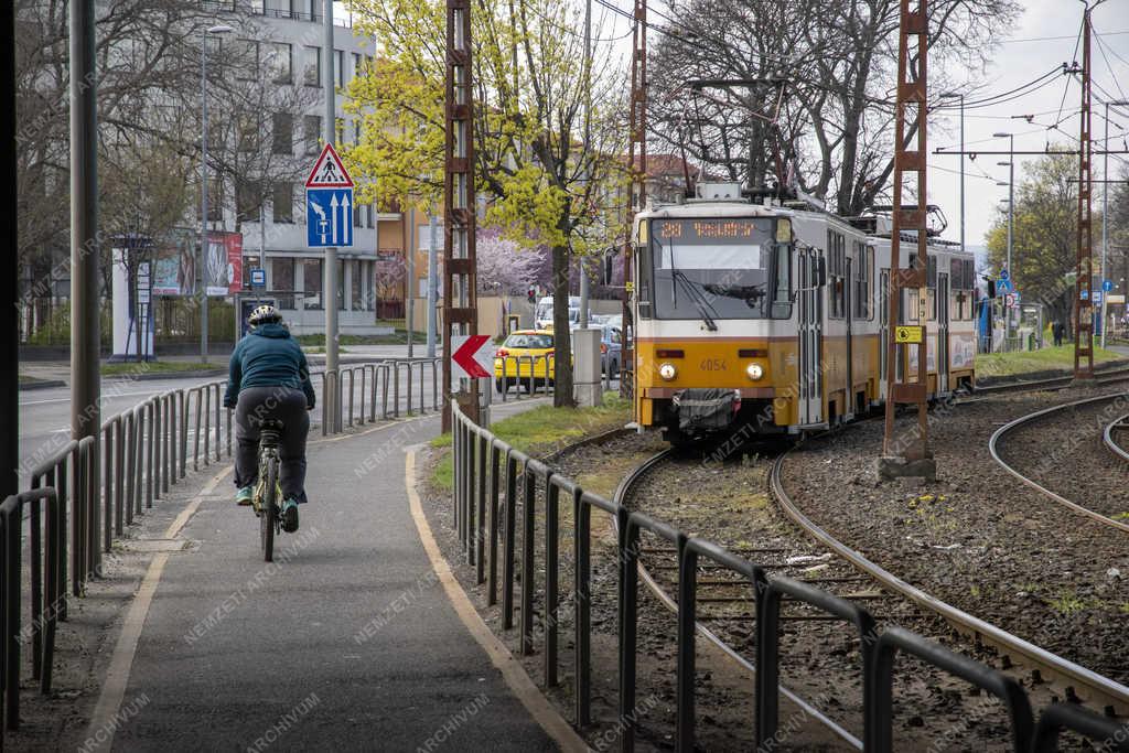 Közlekedés - Budapest - Kerékpárút