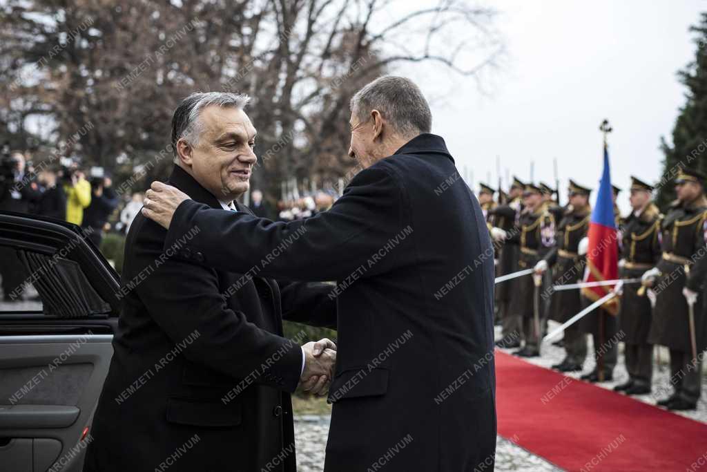 Orbán Viktor Prágában