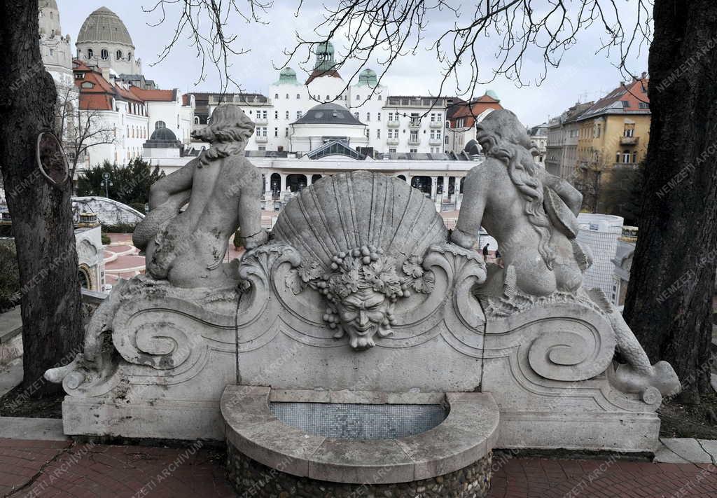 Városkép - Szabadidő - Pandémia miatt zárva a Gellért Gyógyfürdő és Uszoda