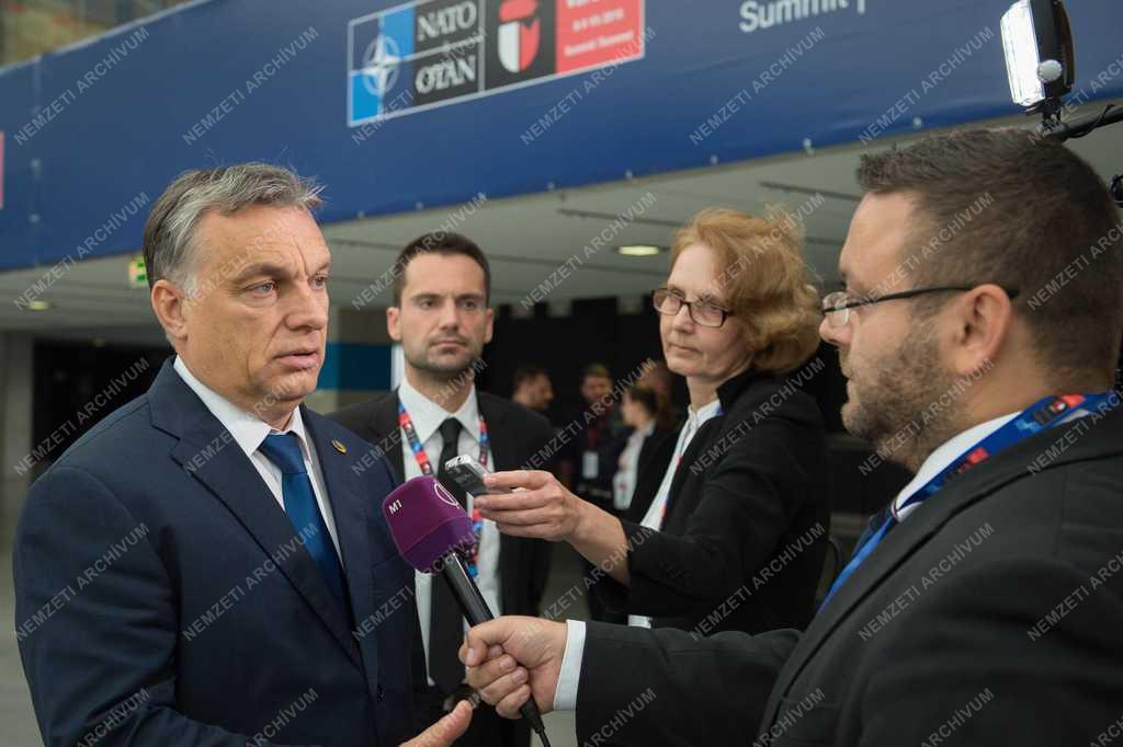 NATO-csúcs - Orbán Viktor