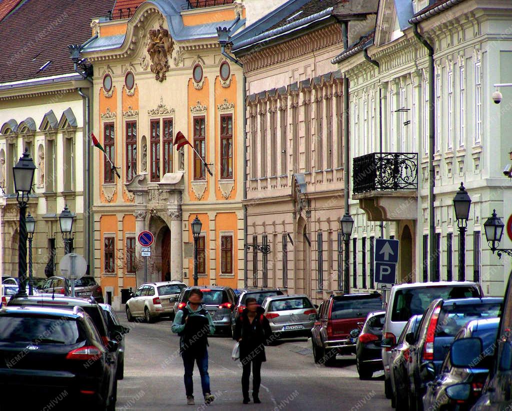 Városkép - Budapest - Az Úri utca a budai Várban