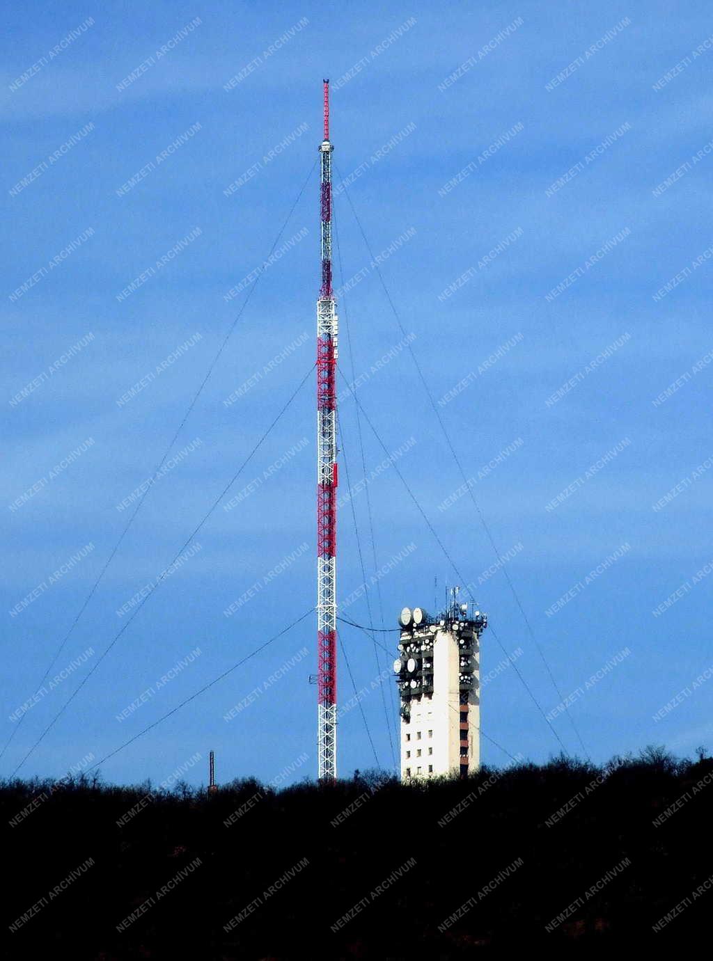 Média - Budapest - Az Antenna Hungária adóállomása