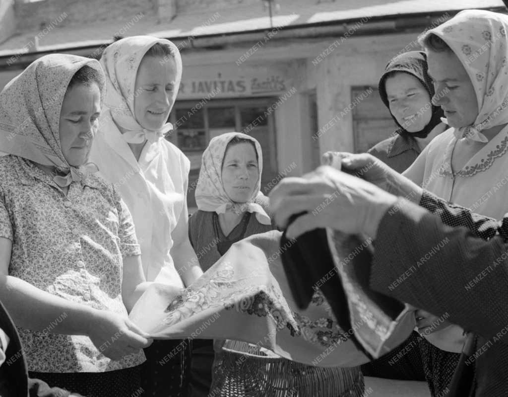 Életkép - A nagykanizsai piacon