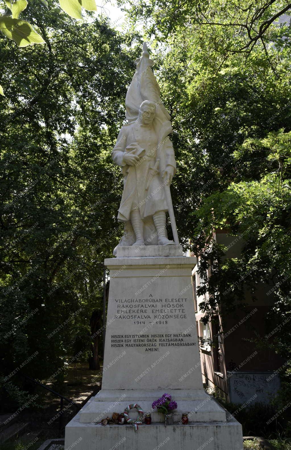 Városkép - Budapest - Első világháborús emlékmű Zuglóban