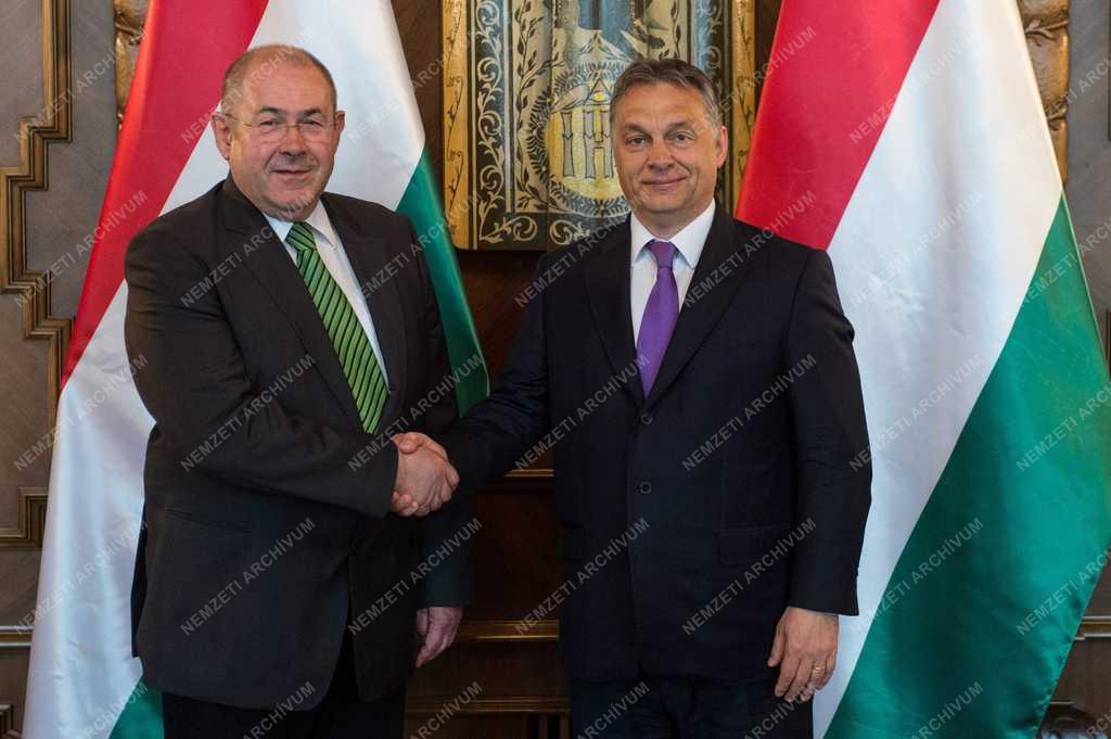 Orbán Viktor és Pásztor István találkozója