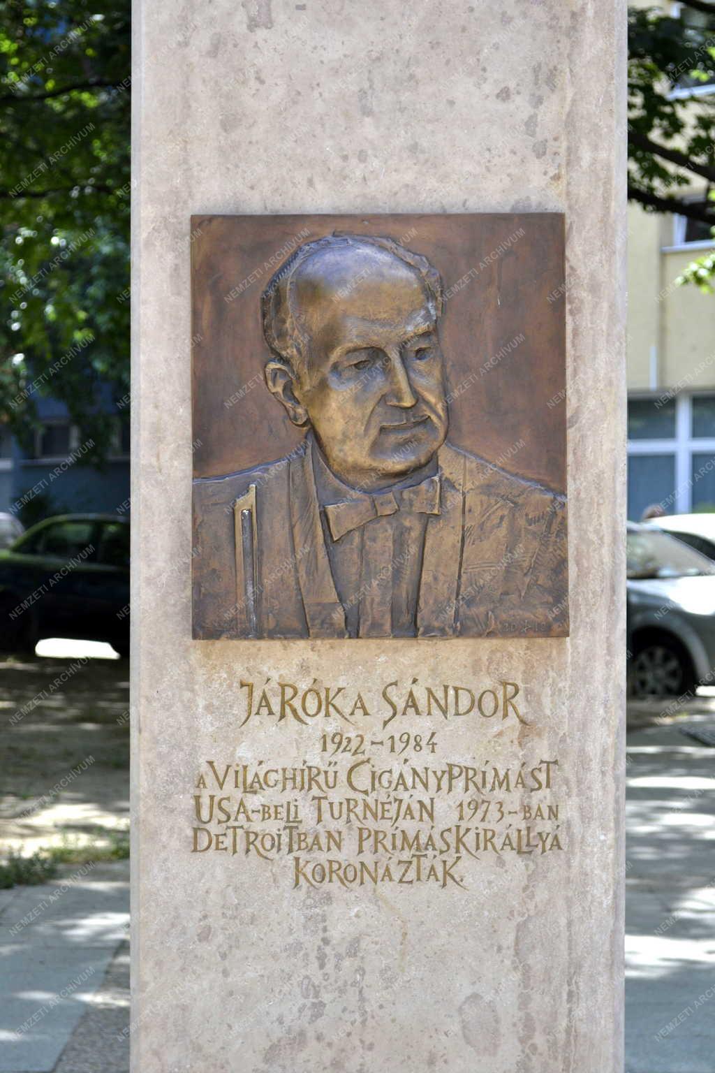 Műalkotás - Budapest - Járóka Sándor domborműve