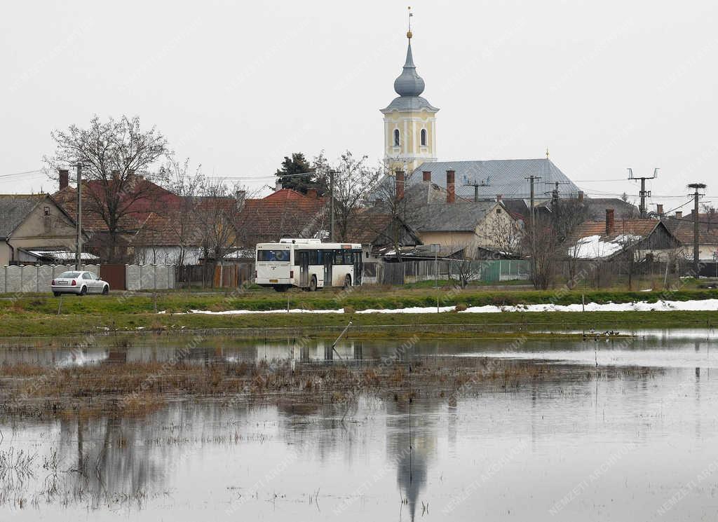 Időjárás - Balmazújváros - Belvíz 