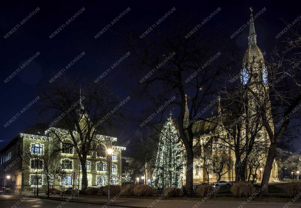 Ünnep - Karácsonyi díszkivilágítás Kőbányán