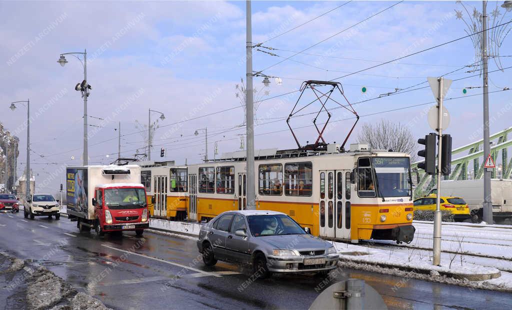 Városkép - Budapest - Havazás után