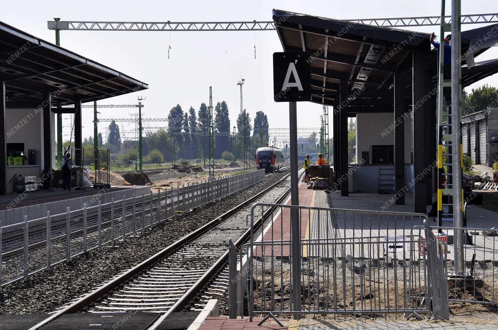 Közlekedés - Budapest - Átépül az Angyalföld vasútállomás