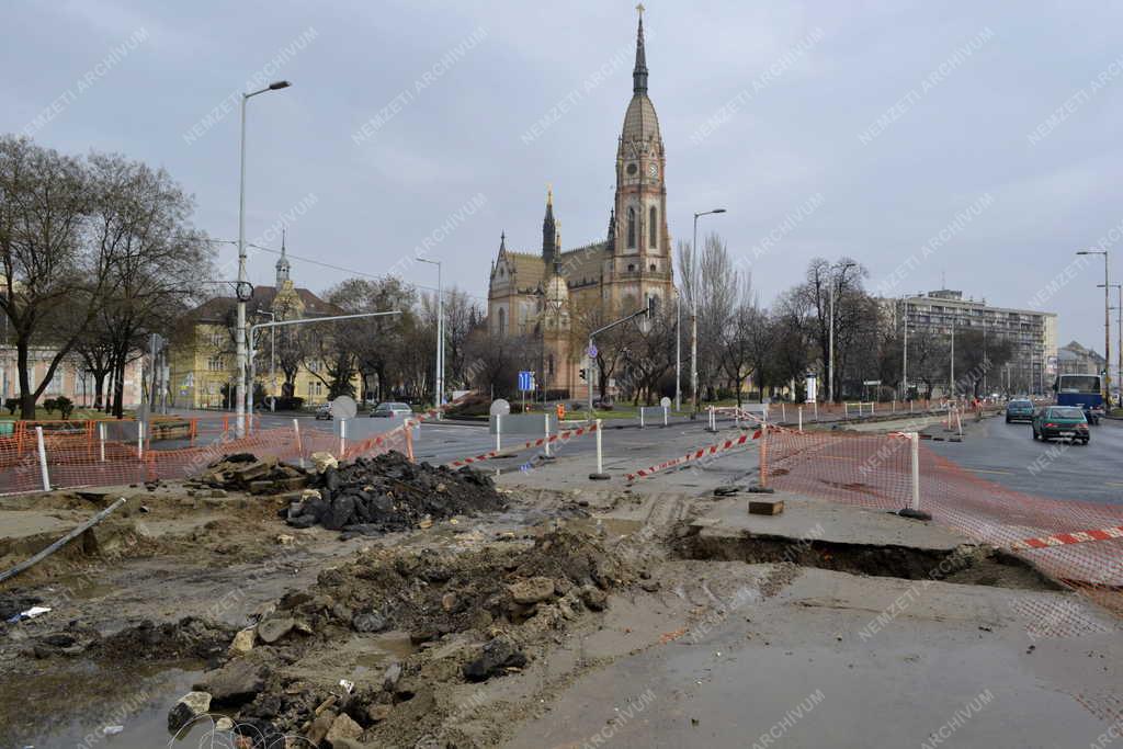 Felújítás - Budapest - Villamosvonal felújítása Kőbányán