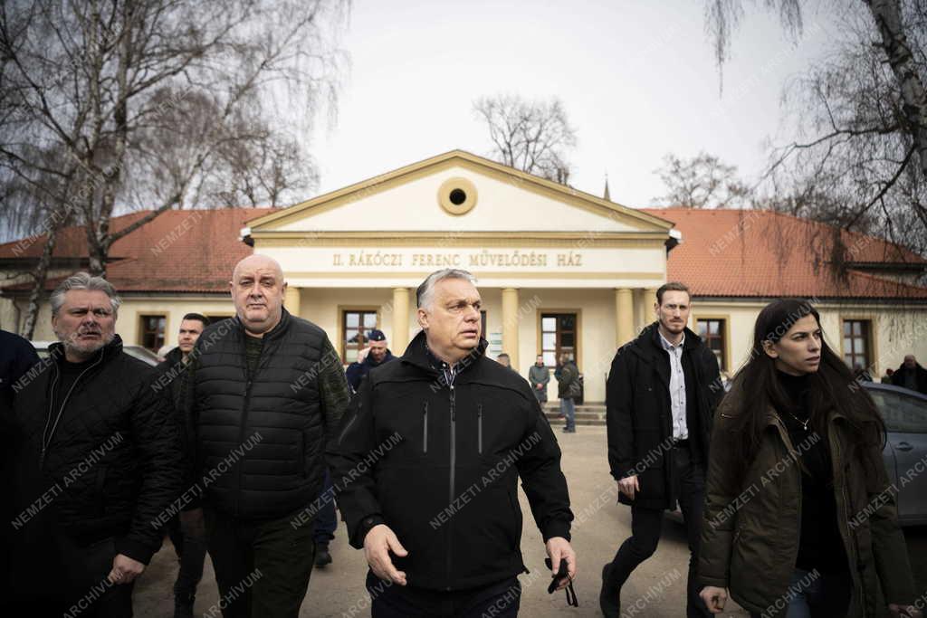 Ukrajnai háború - Orbán Viktor Beregsurányban