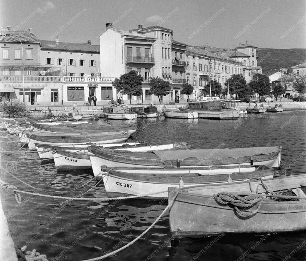 Városkép - Jugoszlávia - Crikvenica