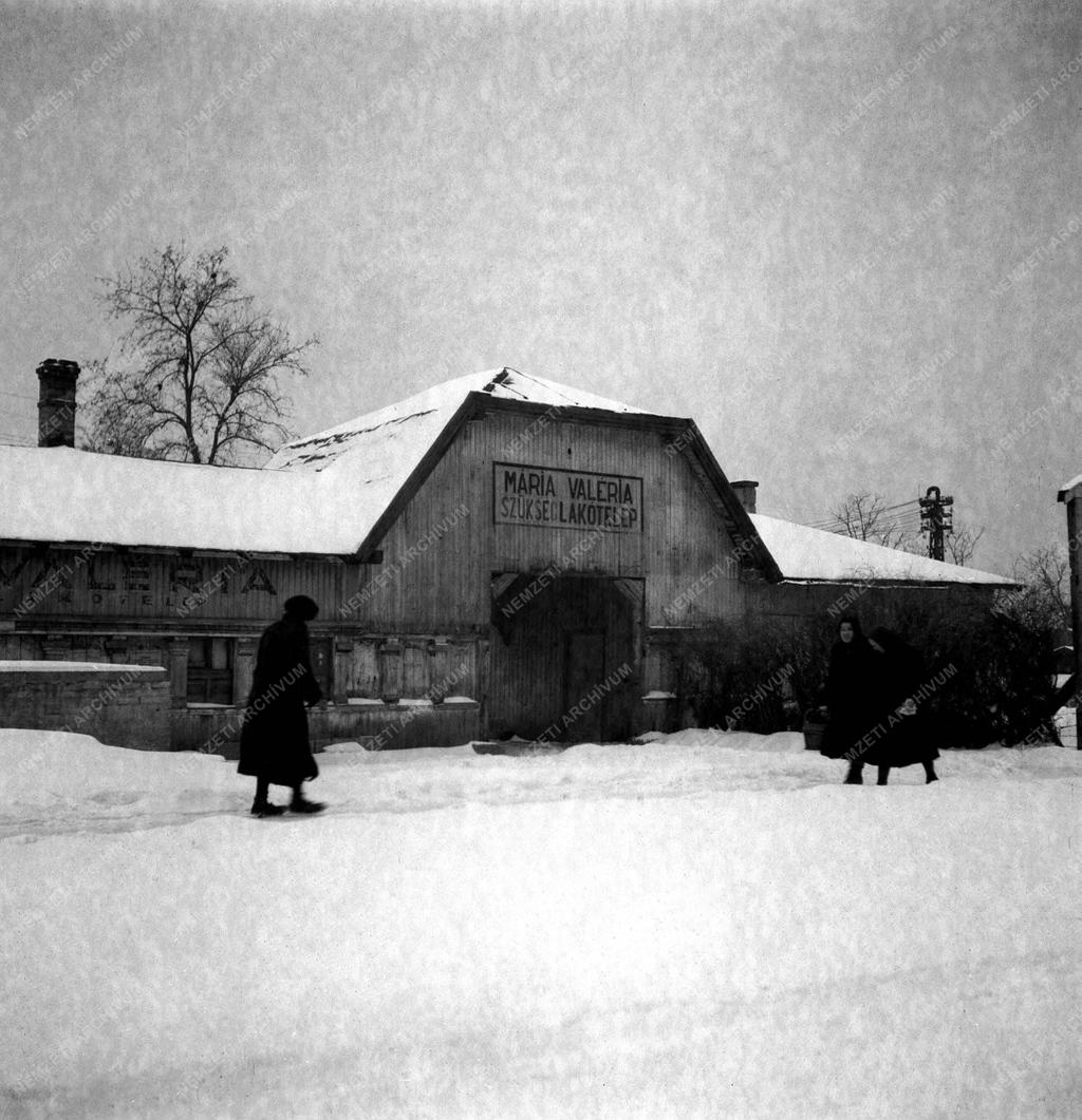 Szegénység - Mária Valéria telep