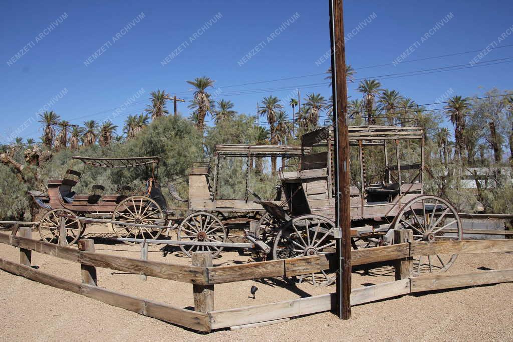 Múzeum - Szabadtéri múzeum a Death Valley Nemzeti Parkban