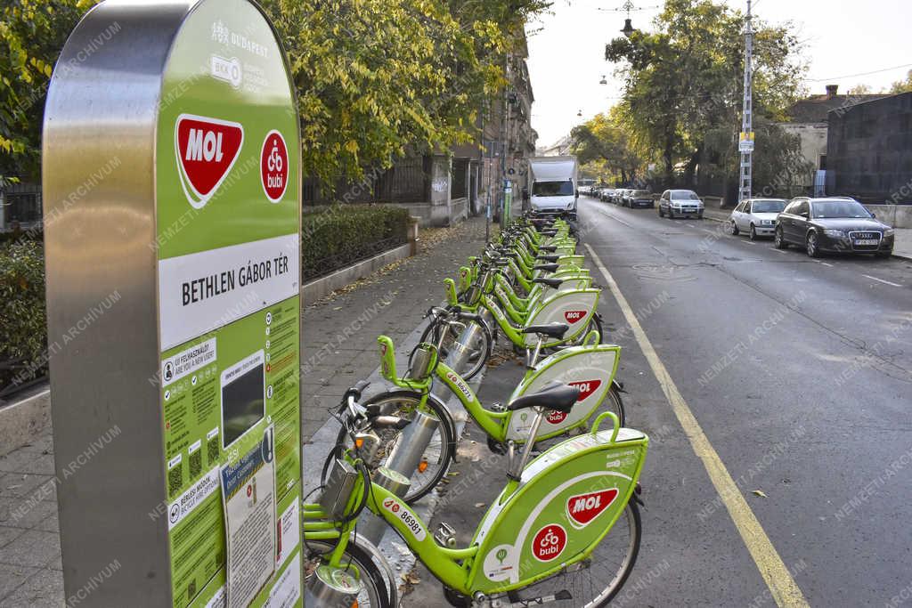 Közlekedés - Budapest - Mol Bubi