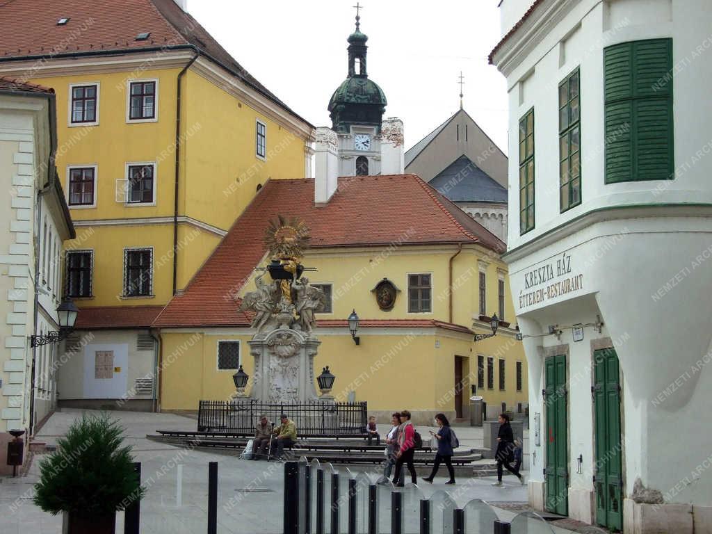 Városkép - Győr - A Gutenberg tér